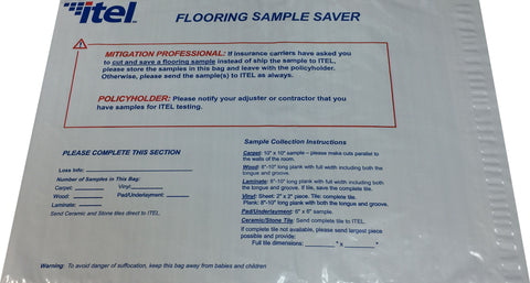 Flooring Sample Saver Bags (Pack of 20)